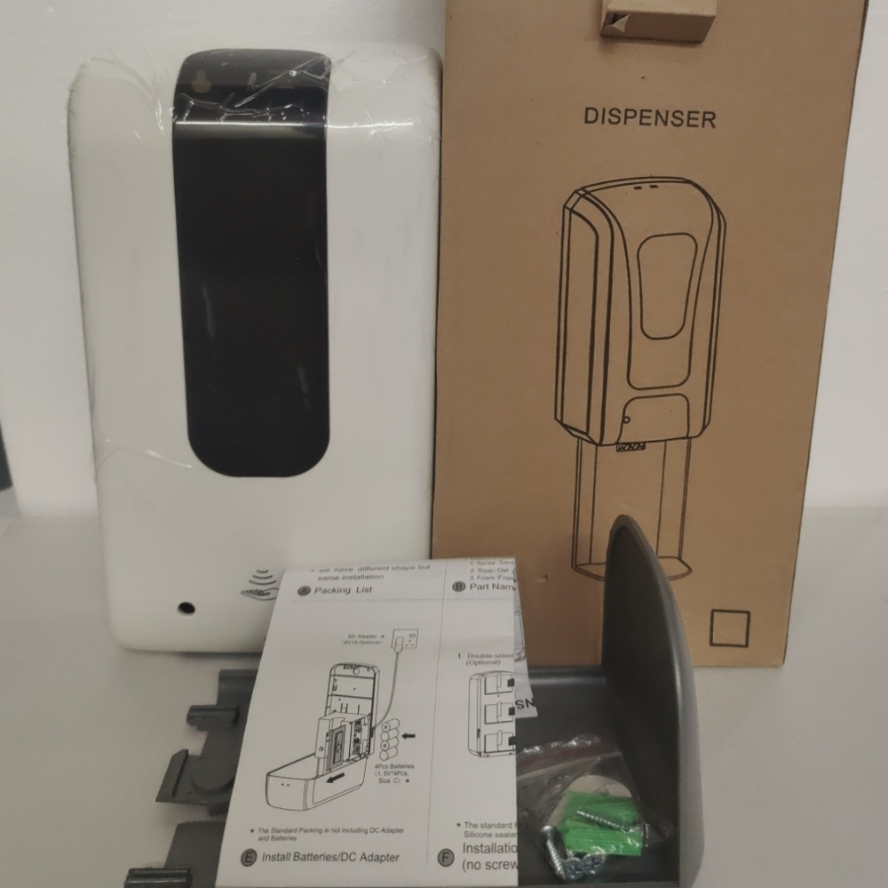Open Box Klean Automatic Wall Mount Soap Dispenser Battery Oper. Never Installed